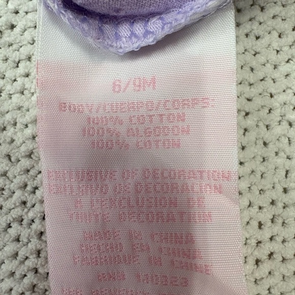 Baby Headquarters-Purple and Pink Kids Floral Bodysuit Set - Picture 4 of 10